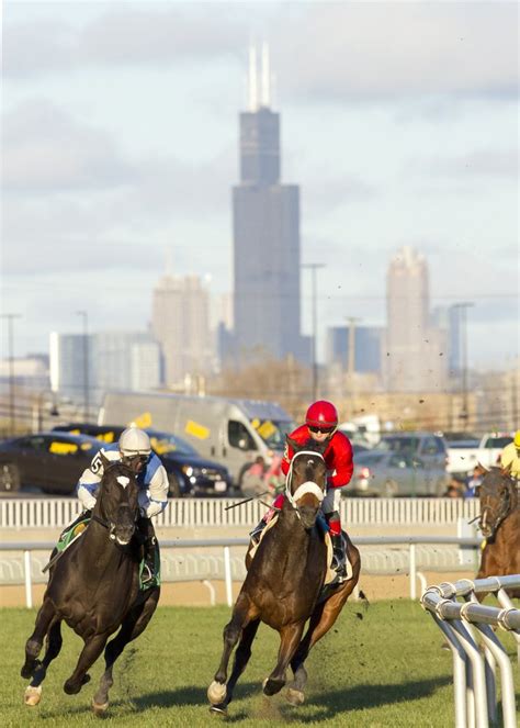 Hawthorne Race Course .